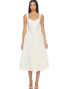 Caerwyn Dress in Cream (originally $188) NWT SS2026